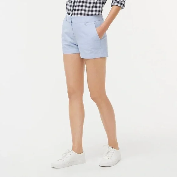 j crew oxford shorts